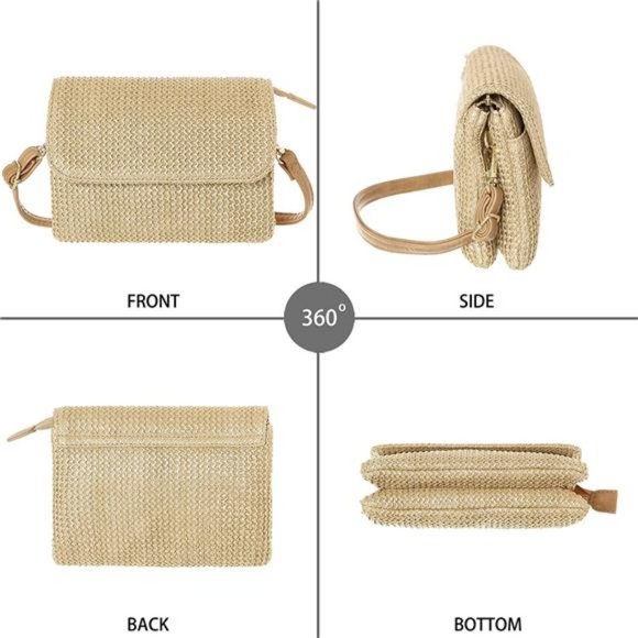 MINICAT Roomy Pockets Small Crossbody Bags Cell Phone Wallet Purses for Women - Picture 5 of 7